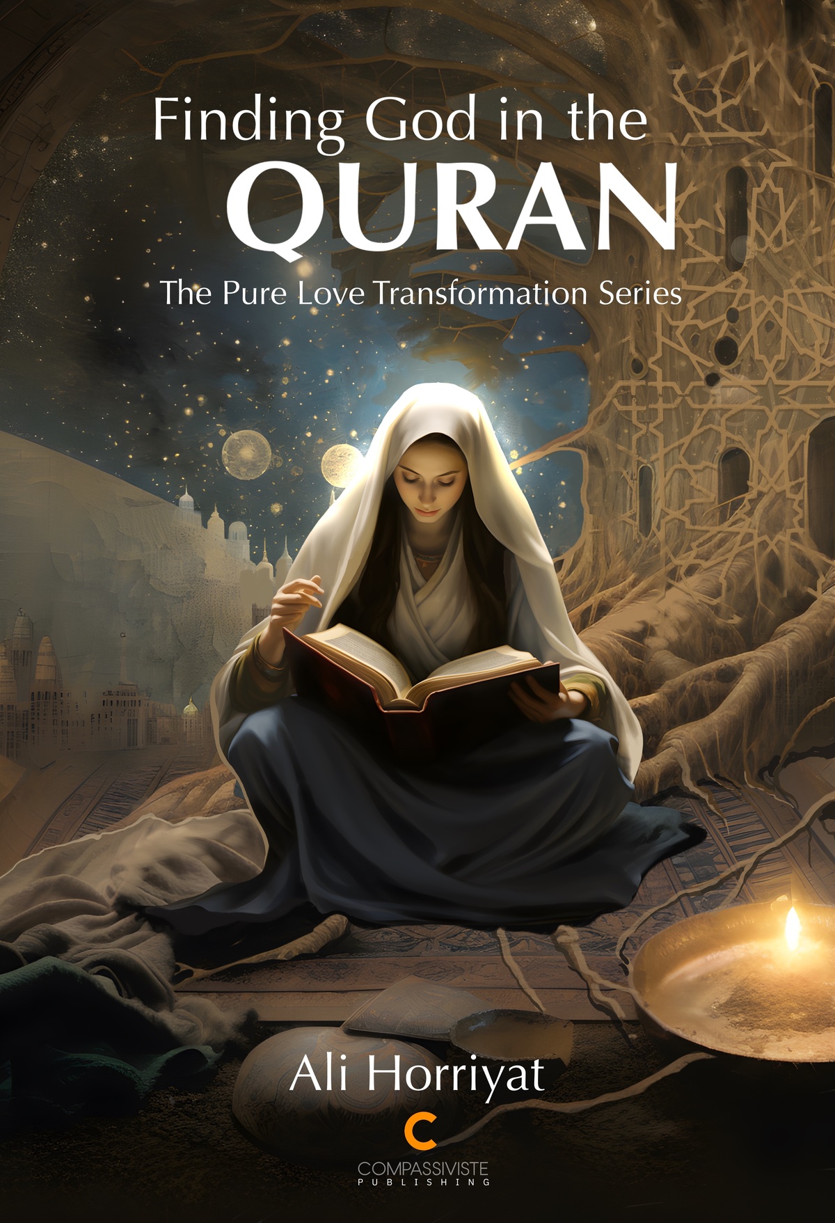 Book cover of Finding God in the Quran by Ali Horriyat